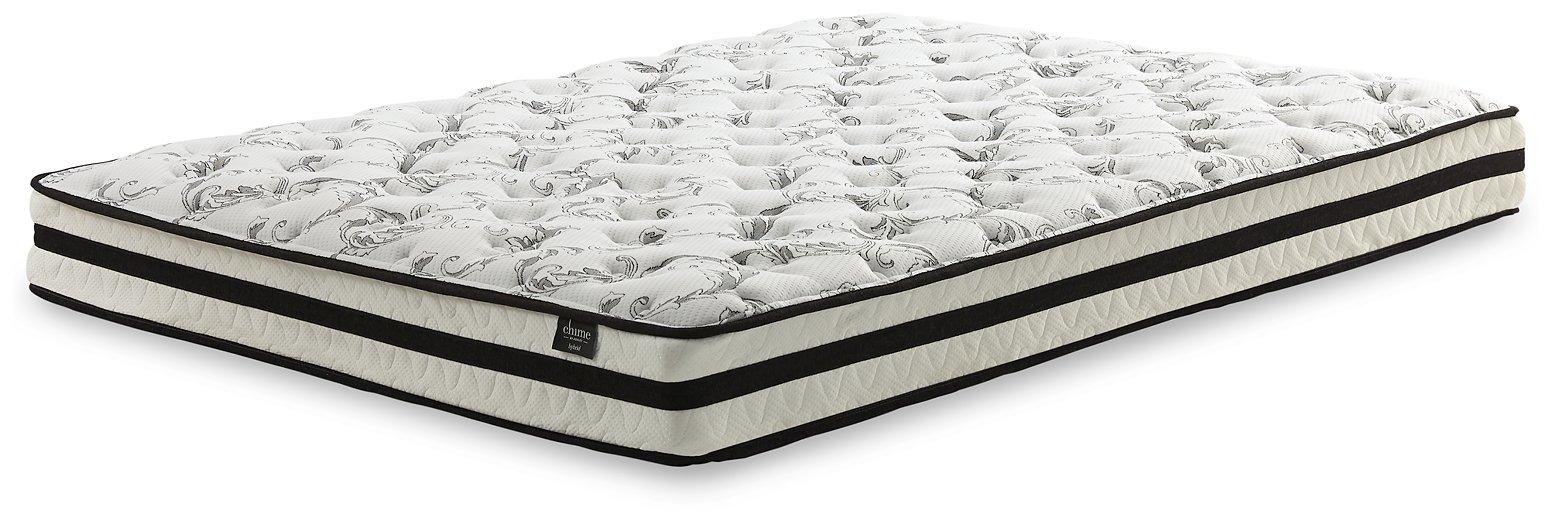 8 Inch Chime Innerspring Mattress Set - Furniture & Design Outlet (Kalamazoo,MI)