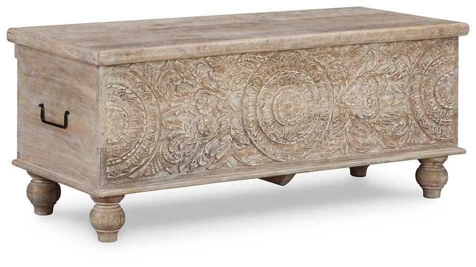 Fossil Ridge Storage Bench - Furniture & Design Outlet (Kalamazoo,MI)
