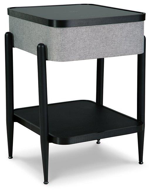 Jorvalee Accent Table with Speaker - Furniture & Design Outlet (Kalamazoo,MI)