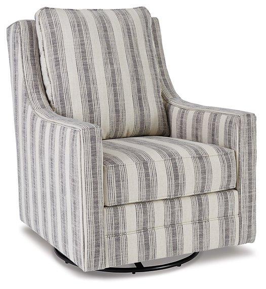 Kambria Swivel Glider Accent Chair - Furniture & Design Outlet (Kalamazoo,MI)