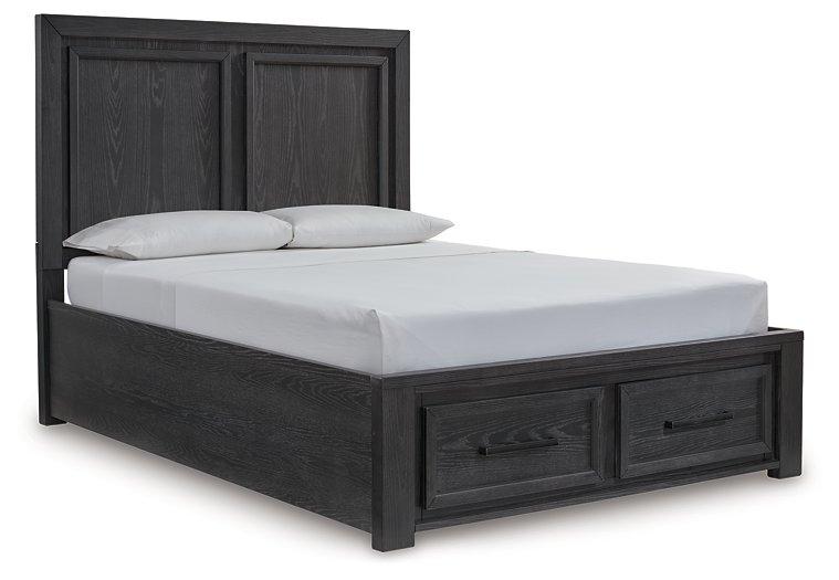 Foyland Panel Storage Bed - Furniture & Design Outlet (Kalamazoo,MI)