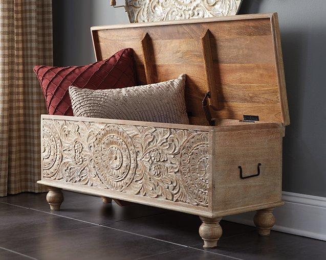 Fossil Ridge Storage Bench - Furniture & Design Outlet (Kalamazoo,MI)