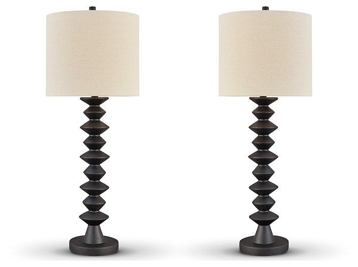 Luanndon Lamp Set - Furniture & Design Outlet (Kalamazoo,MI)