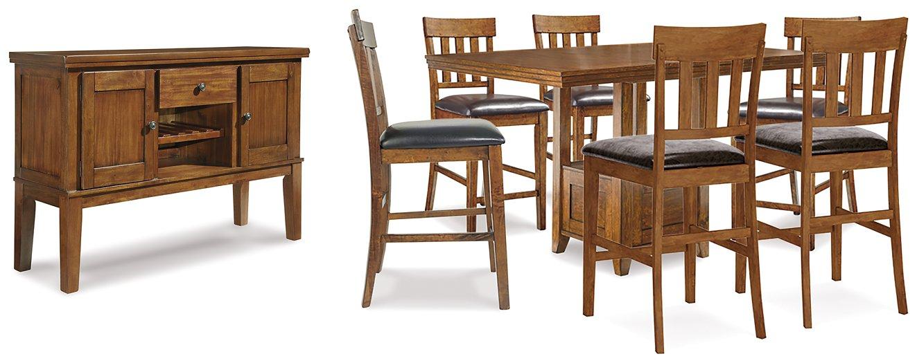 Ralene Counter Height Dining Set - Furniture & Design Outlet (Kalamazoo,MI)