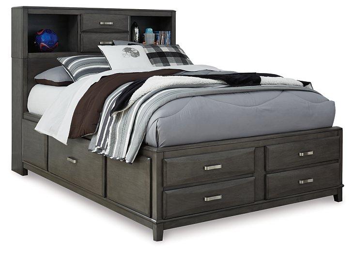 Caitbrook Storage Bed with 7 Drawers - Furniture & Design Outlet (Kalamazoo,MI)