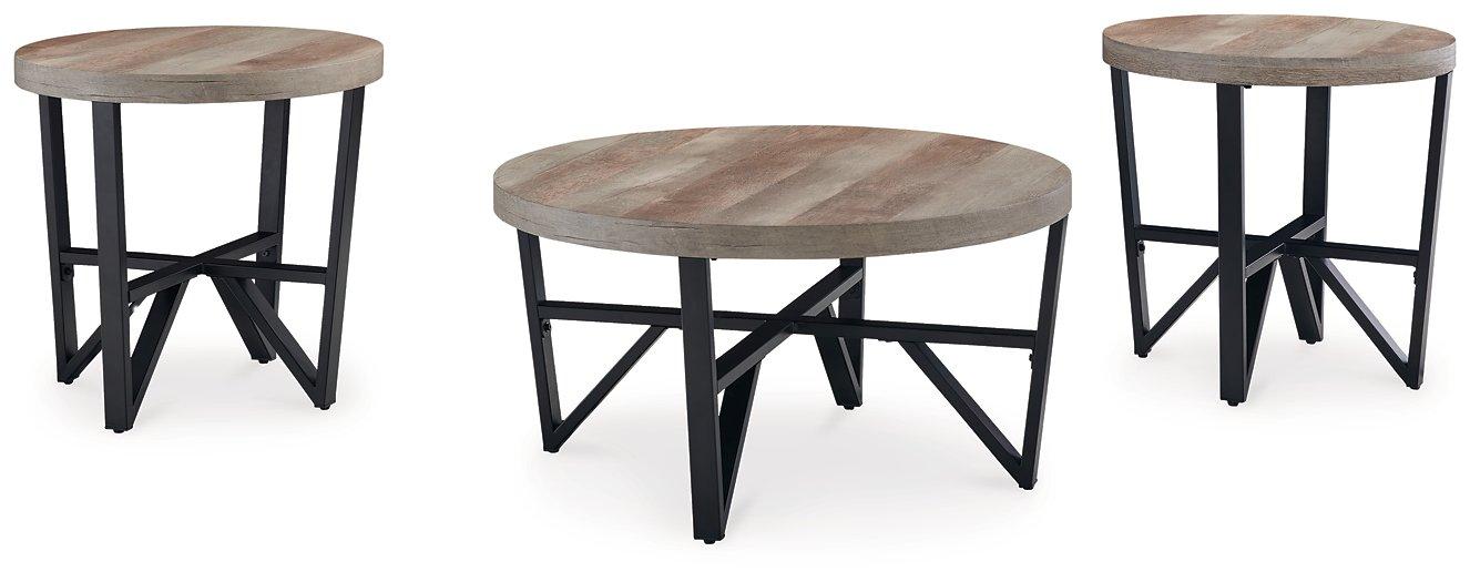 Deanlee Table (Set of 3) - Furniture & Design Outlet (Kalamazoo,MI)
