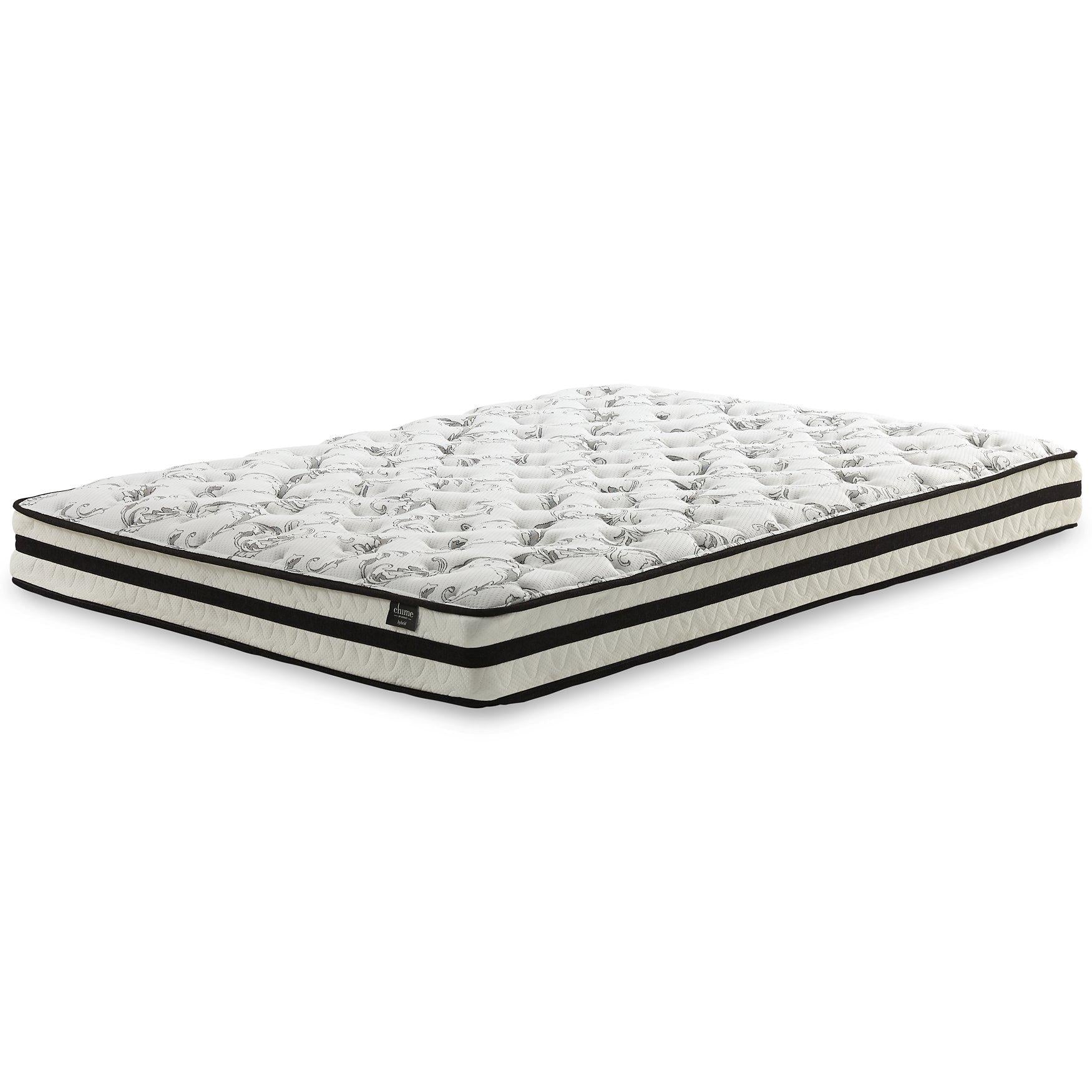 8 Inch Chime Innerspring Mattress Set - Furniture & Design Outlet (Kalamazoo,MI)