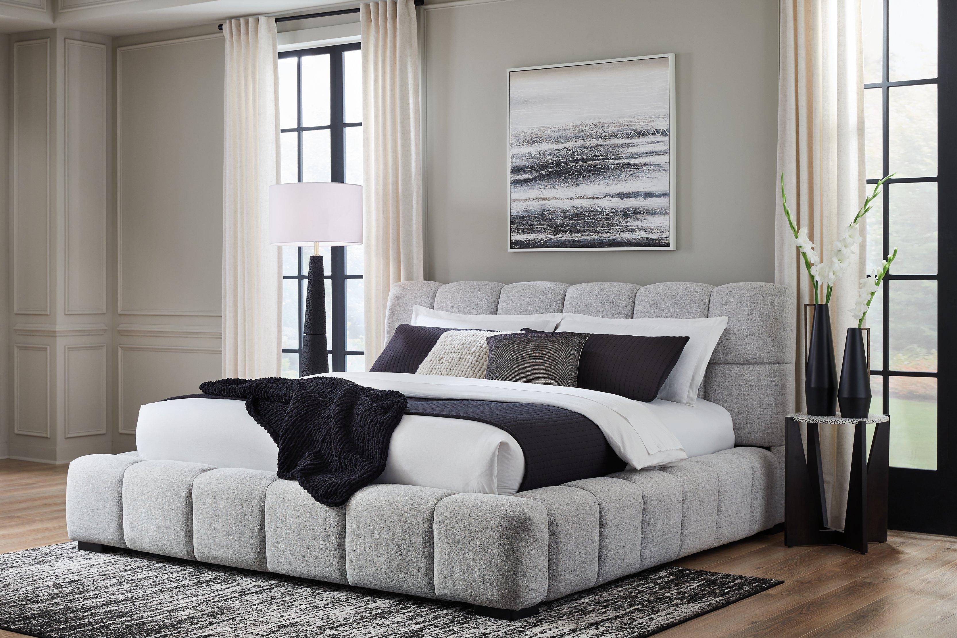Grendusk Upholstered Bed - Furniture & Design Outlet (Kalamazoo,MI)