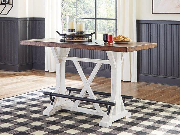 Valebeck Counter Height Dining Table - Furniture & Design Outlet (Kalamazoo,MI)