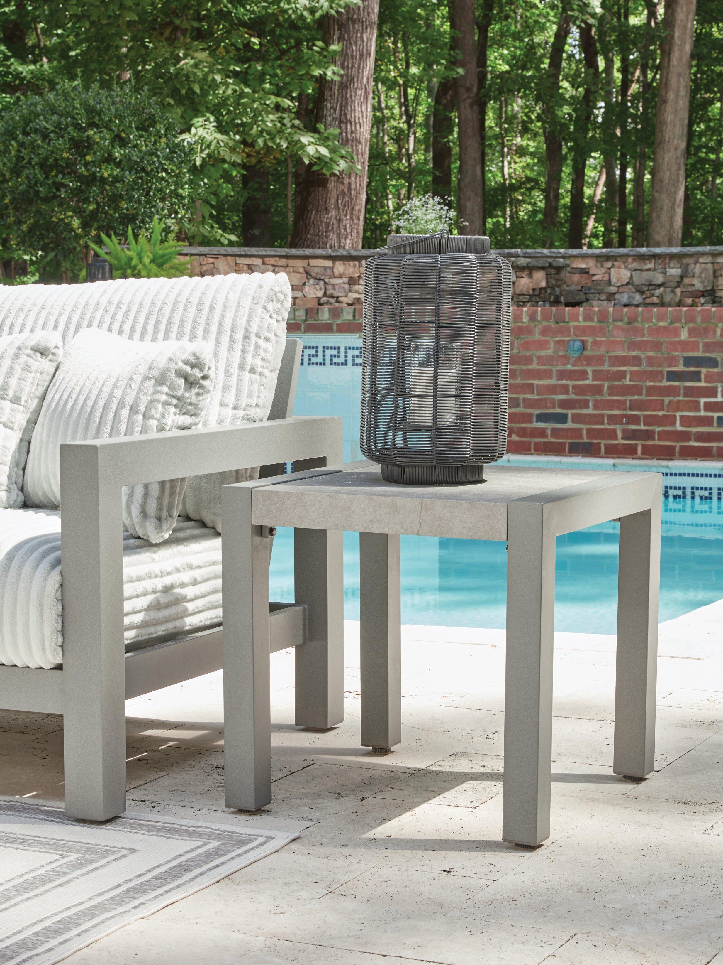 Hurley Park Outdoor End Table - Furniture & Design Outlet (Kalamazoo,MI)