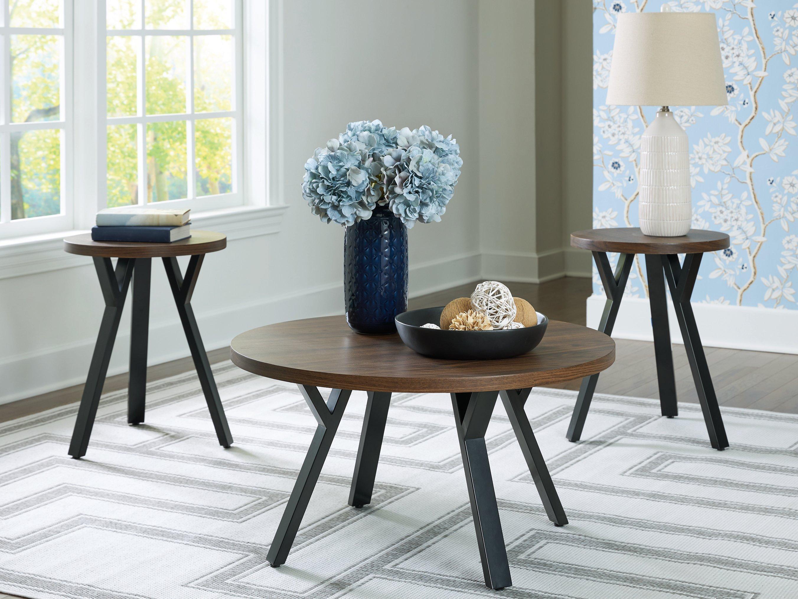 Elbrynn Table (Set of 3) - Furniture & Design Outlet (Kalamazoo,MI)