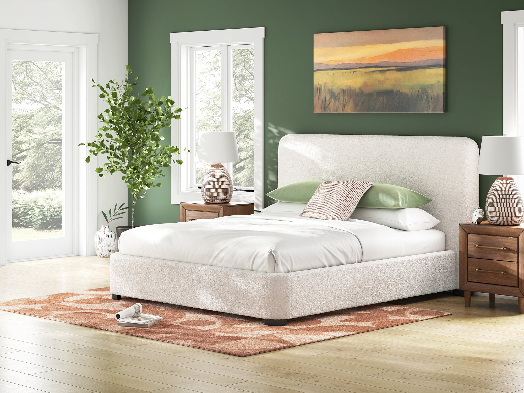 Brintstreet Upholstered Bed - Furniture & Design Outlet (Kalamazoo,MI)