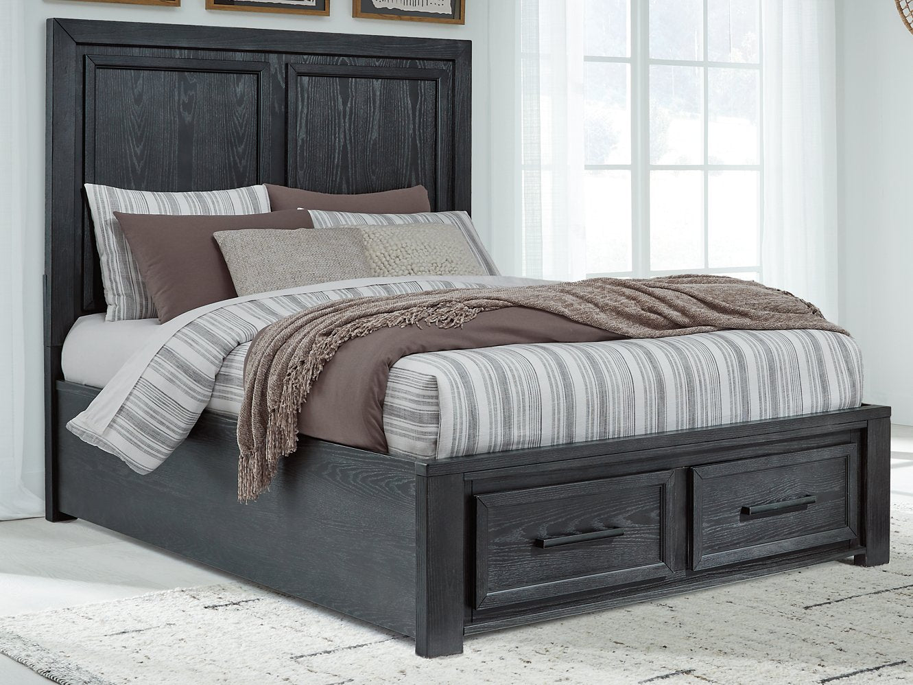 Foyland Panel Storage Bed - Furniture & Design Outlet (Kalamazoo,MI)