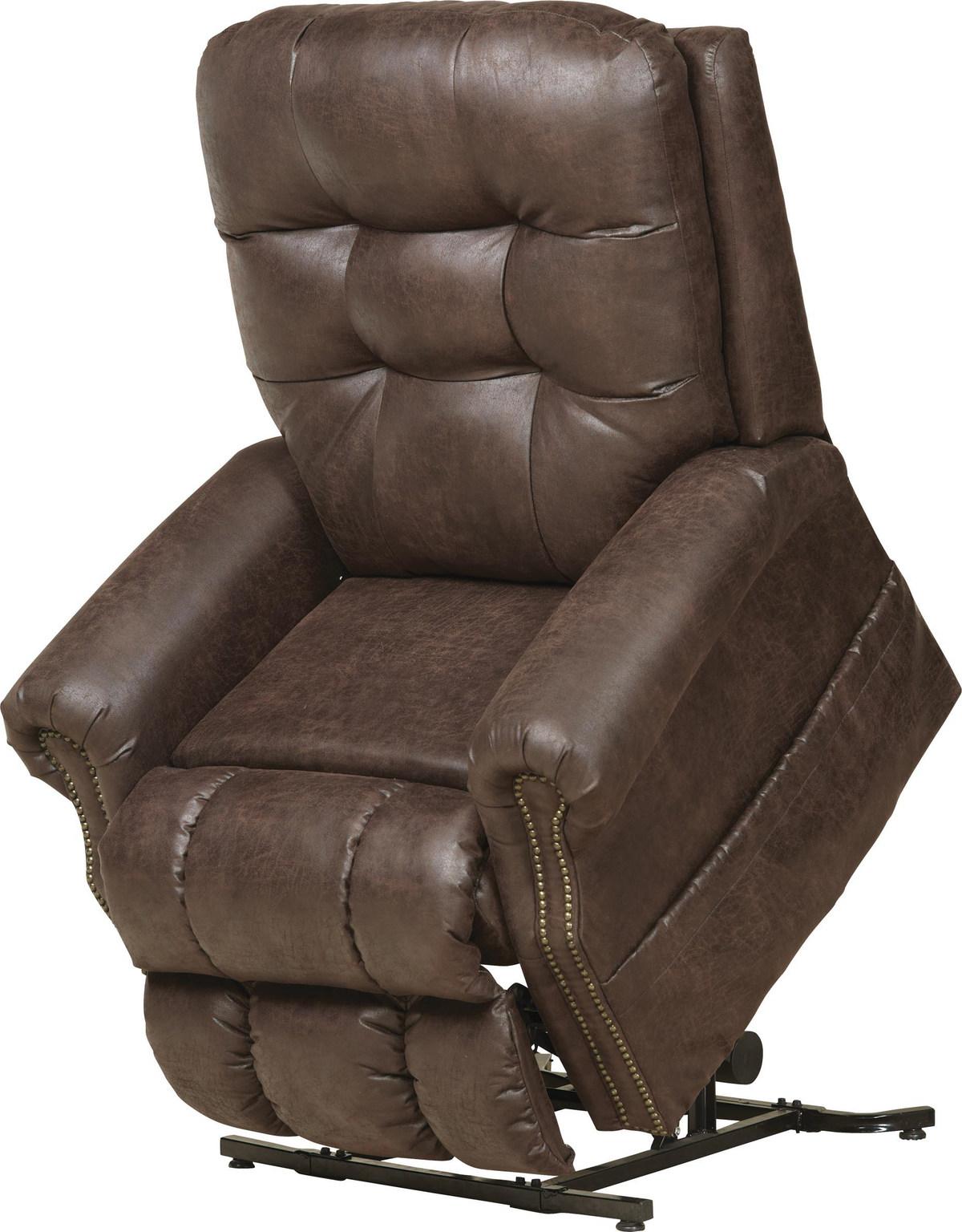 Catnapper Furniture Ramsey Power Lift Lay Flat Recliner w/ Heat & Massage in Sable - Furniture & Design Outlet (Kalamazoo,MI)