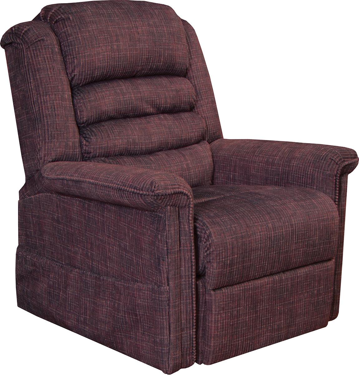 Catnapper Furniture Soother Power Lift Recliner in Wine - Furniture & Design Outlet (Kalamazoo,MI)
