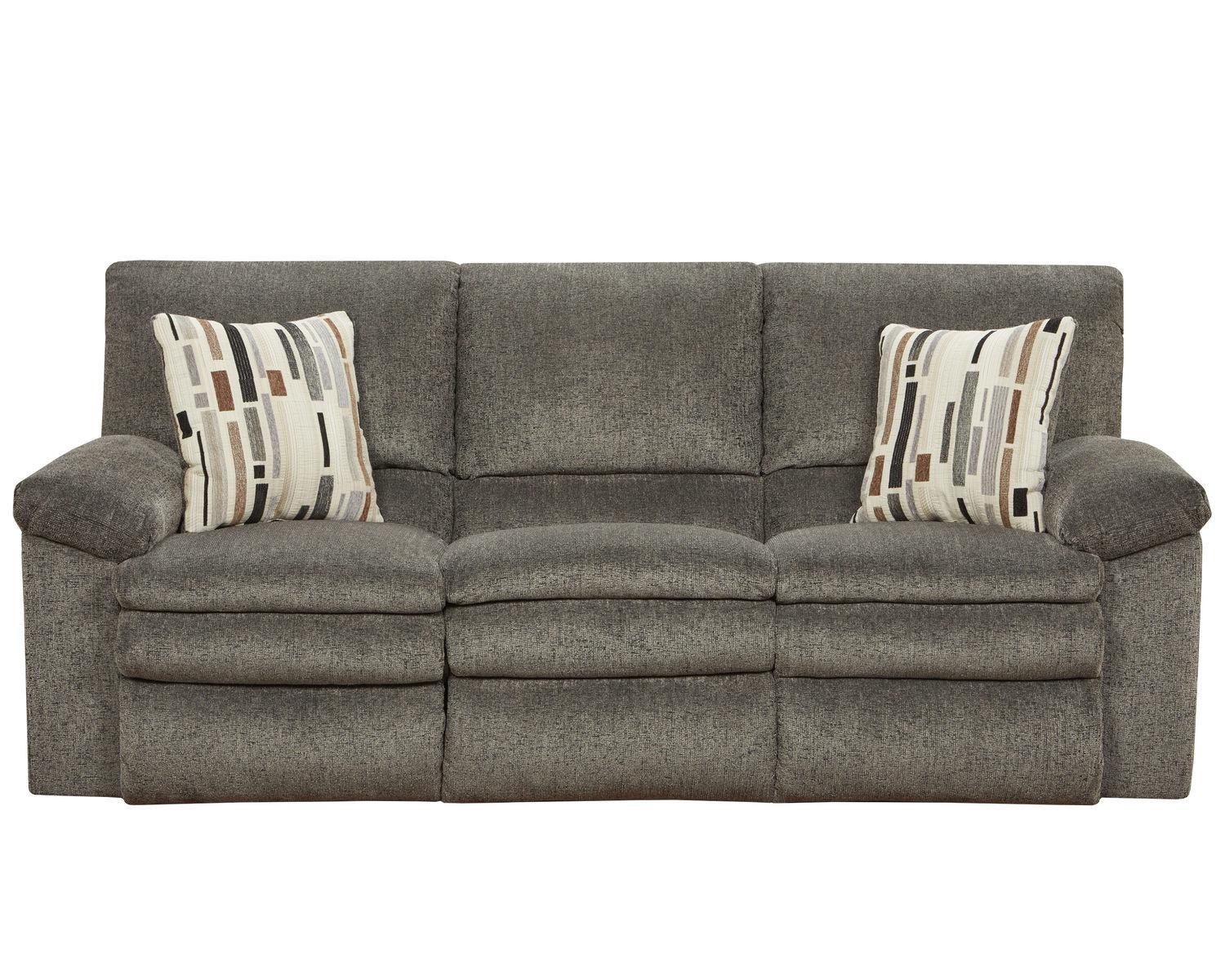 Catnapper Furniture Tosh Reclining Sofa in Pewter/Café - Furniture & Design Outlet (Kalamazoo,MI)