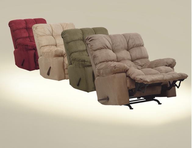 Catnapper Magnum Chaise Rocker Recliner in Hazelnut 54689-2 - Furniture & Design Outlet (Kalamazoo,MI)