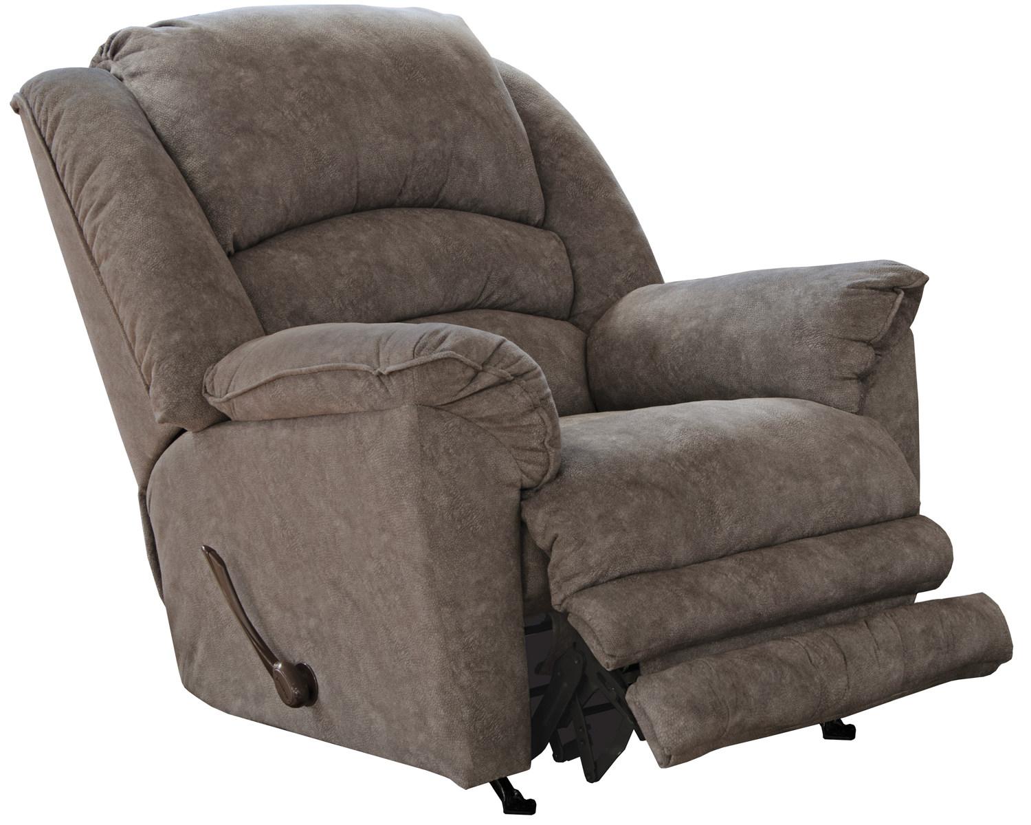 Catnapper Rialto Power Lay Flat Recliner in Steel 64775-7 - Furniture & Design Outlet (Kalamazoo,MI)