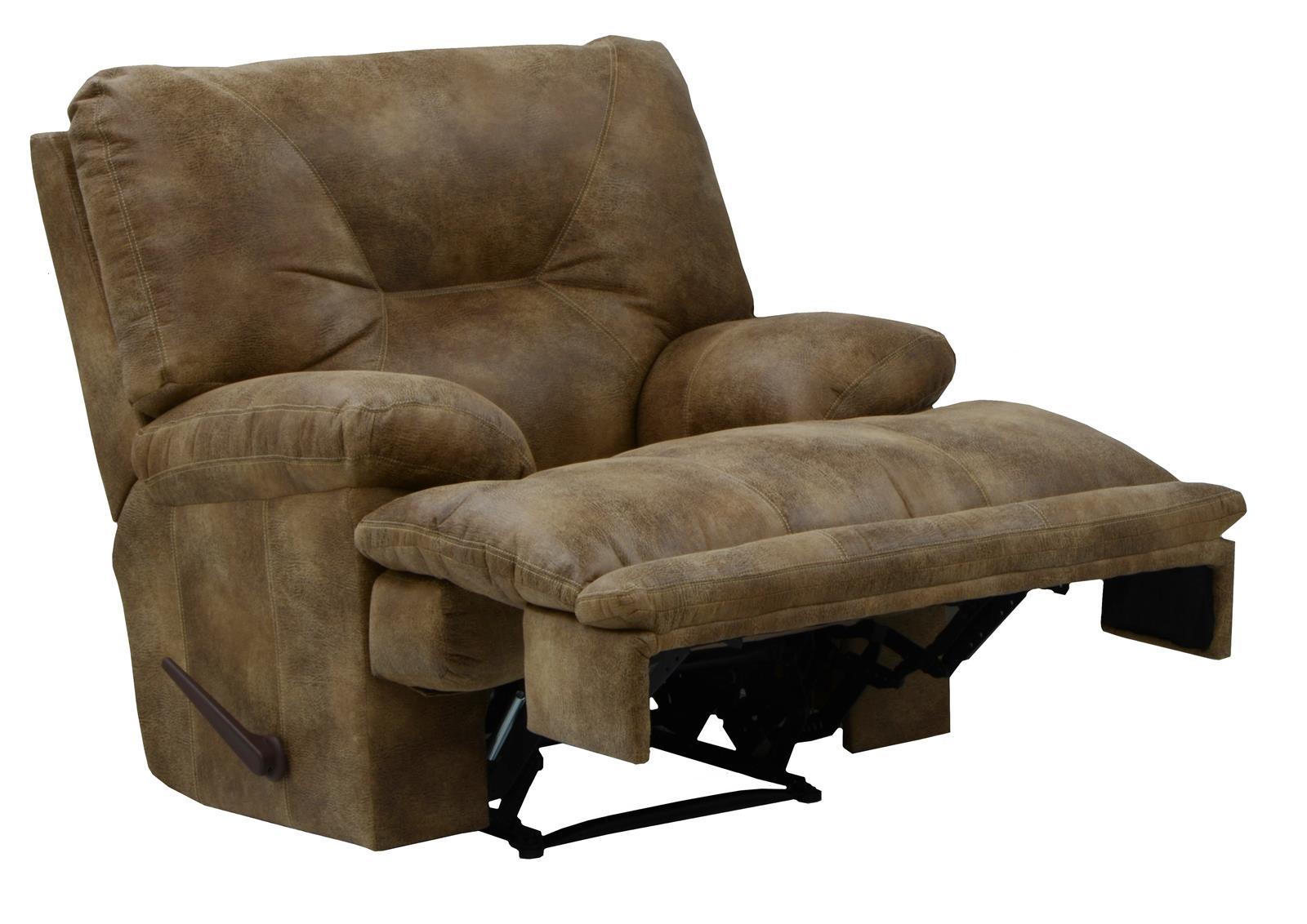 Catnapper Voyager Power Lay Flat Recliner in Brandy - Furniture & Design Outlet (Kalamazoo,MI)