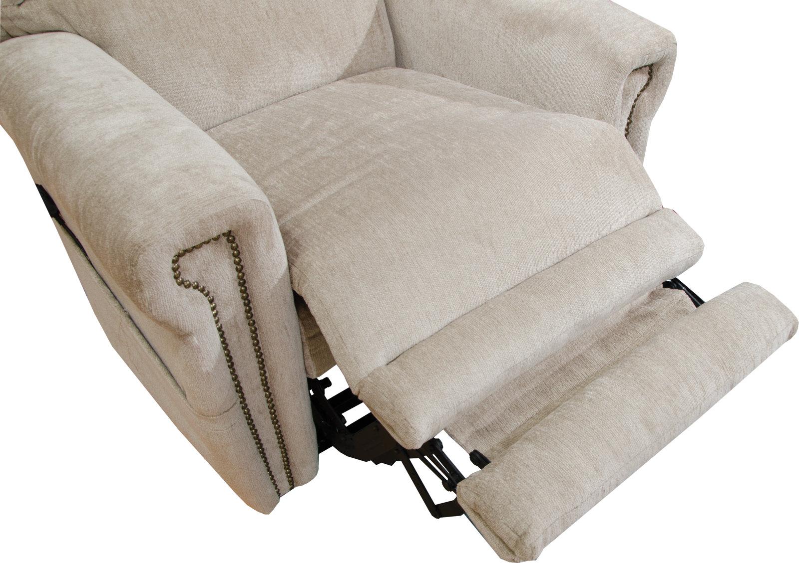 Catnapper Warner Power Headrest w/Lumbar Power Lay Flat Recliner in Putty 764862 - Furniture & Design Outlet (Kalamazoo,MI)