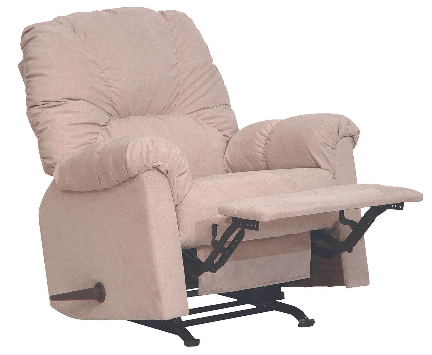 Catnapper Winner Rocker Recliner in Linen Furniture Design