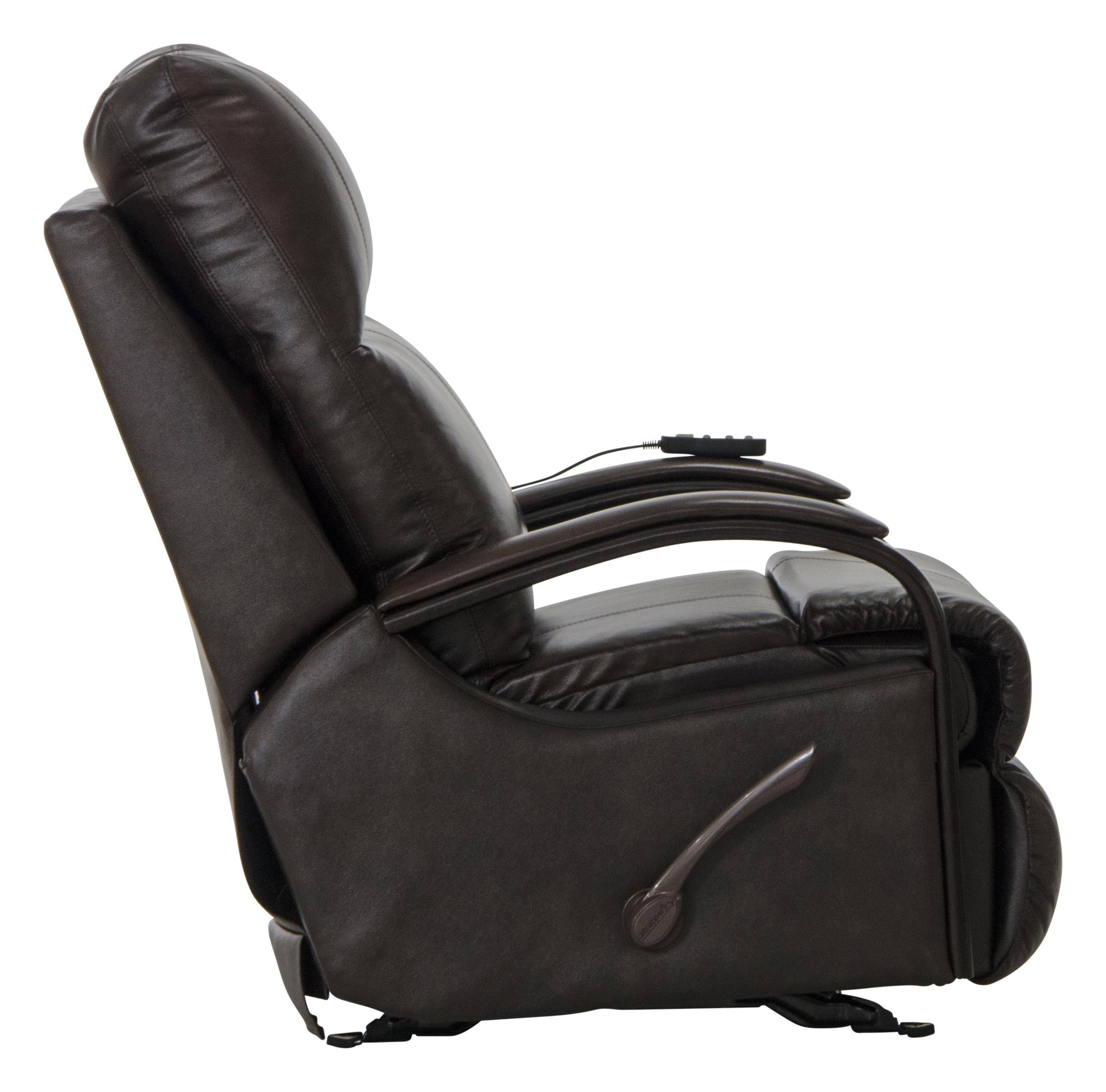 Gianni Glider Recliner with Heat & Massage - Furniture & Design Outlet (Kalamazoo,MI)