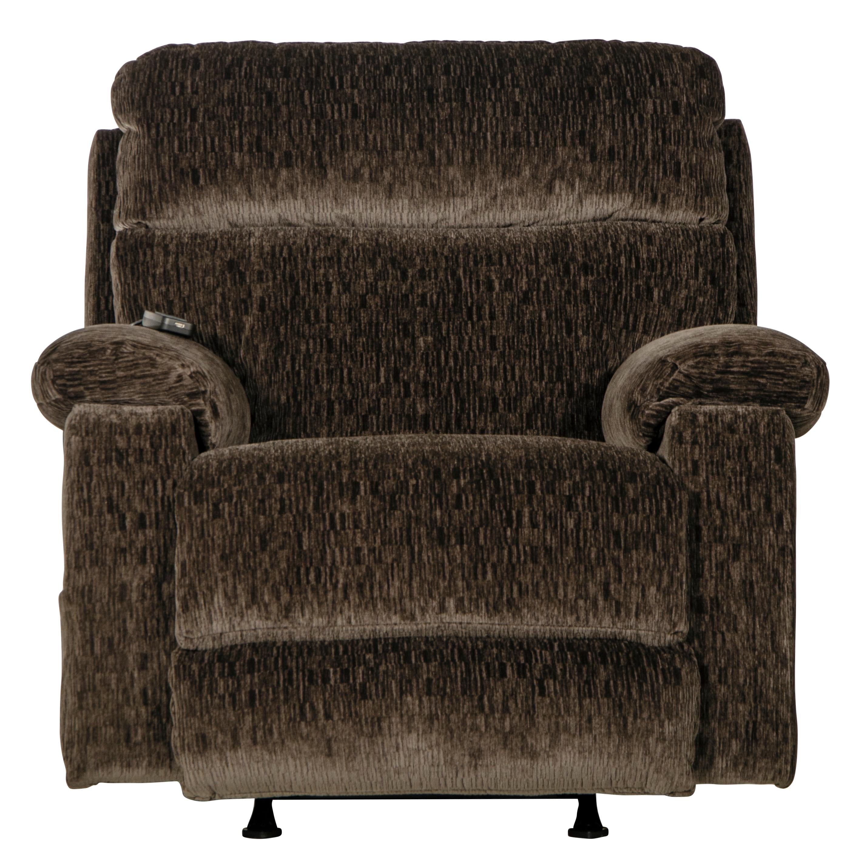 Refresher Power Rocker Recliner with Power Adjustable Headrest & Lumbar and CR3 Heat & Massage
