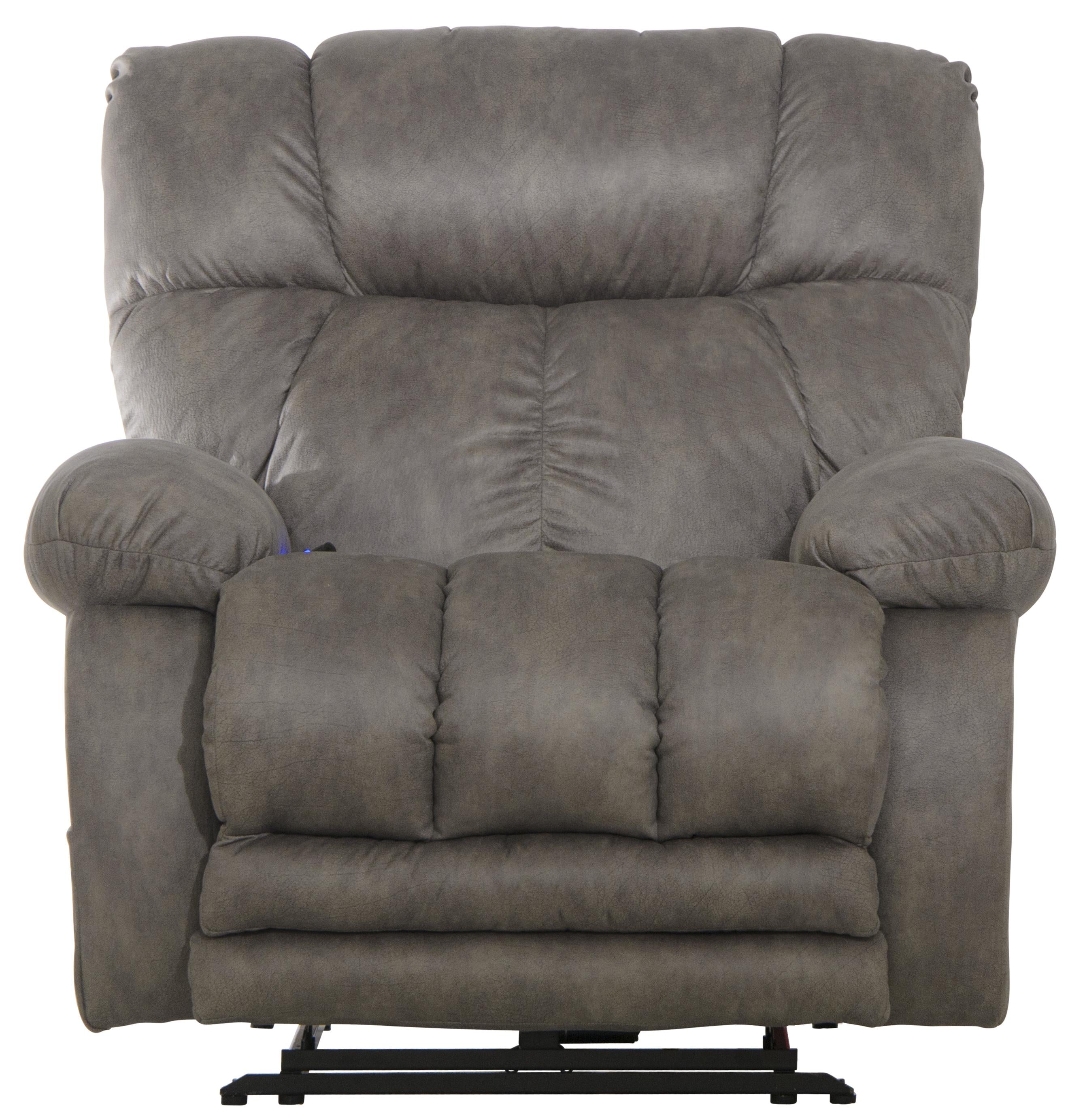 Dawkins Oversized Power Lay Flat Recliner with Extra Extension Footrest