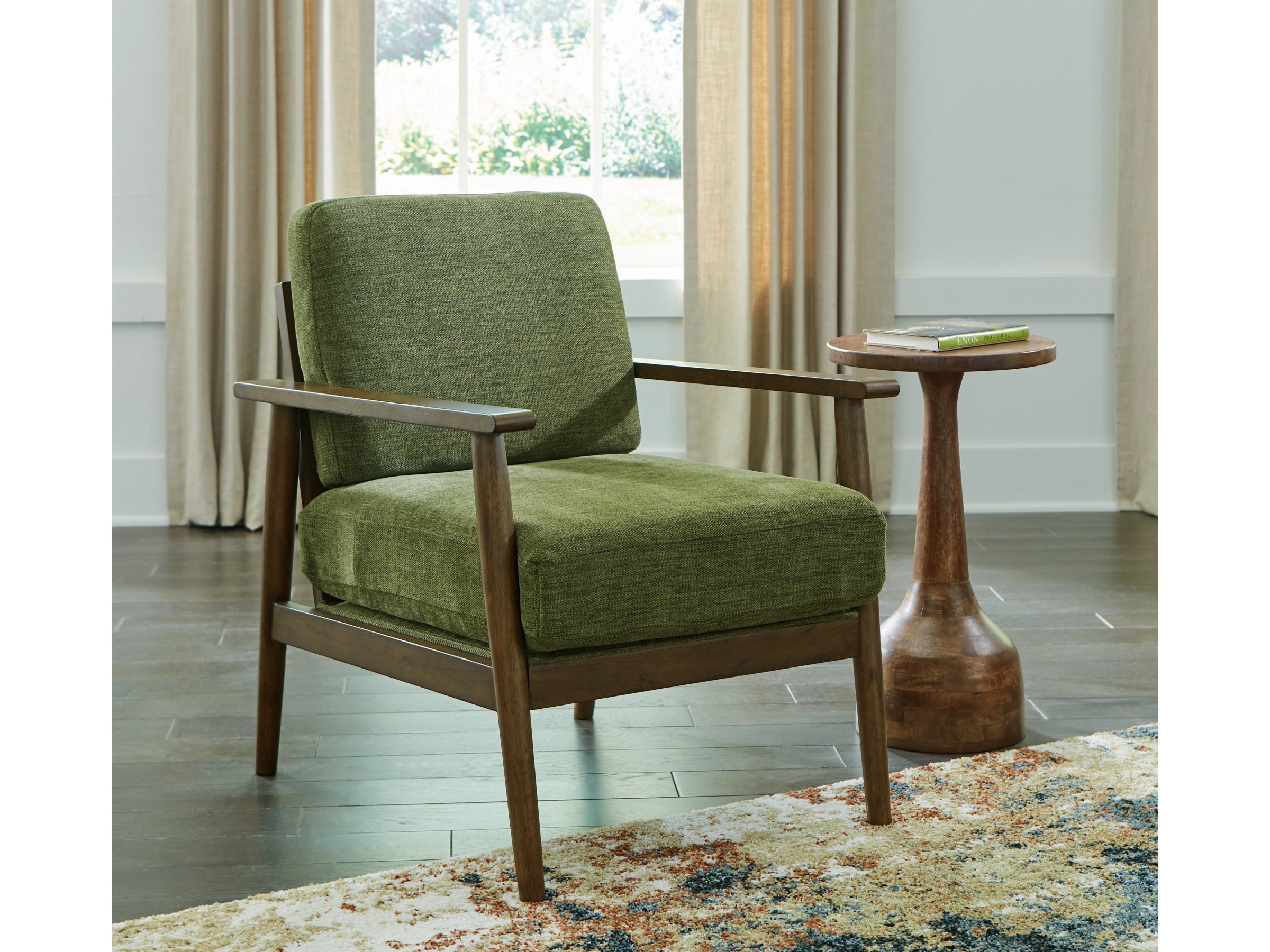 Bixler Showood Accent Chair - Furniture & Design Outlet (Kalamazoo,MI)
