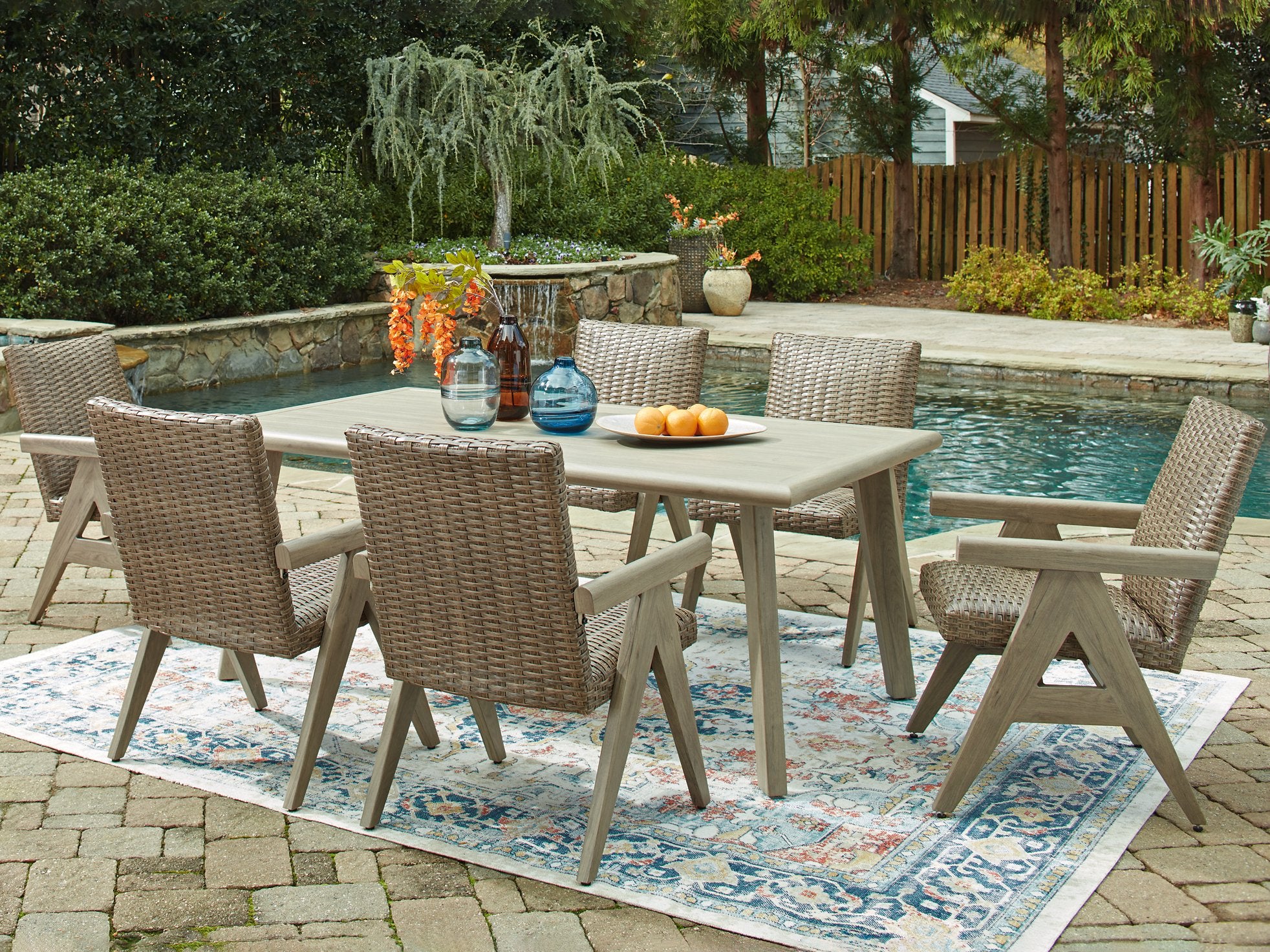 Cliff Trails Outdoor Dining Package - Furniture & Design Outlet (Kalamazoo,MI)