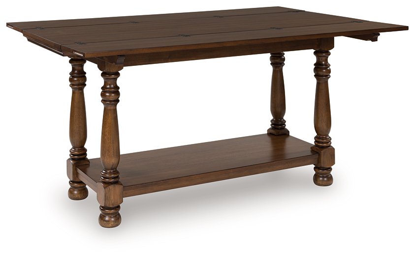 Sturlayne Flip Top Sofa Table - Furniture & Design Outlet (Kalamazoo,MI)
