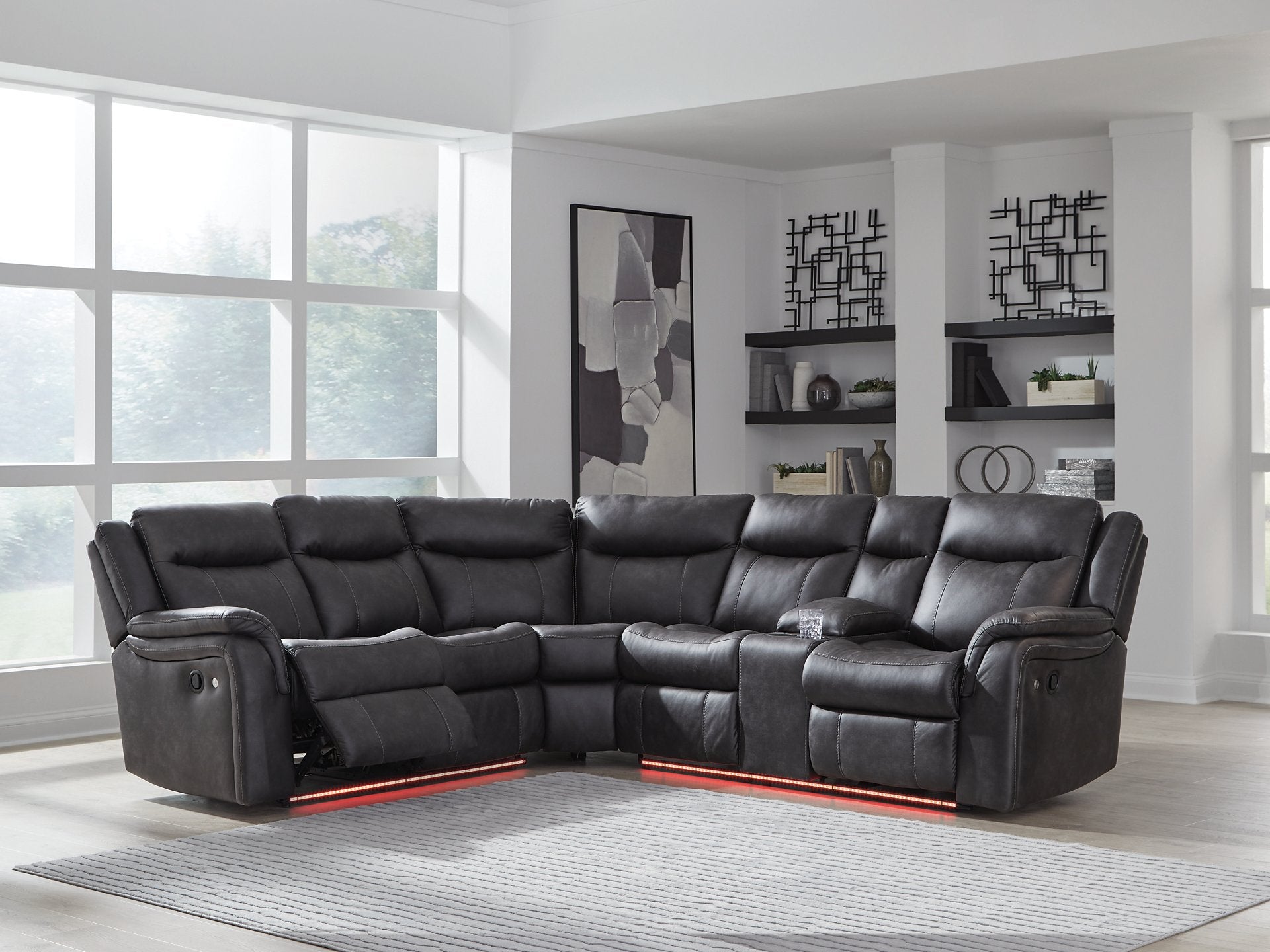 Sultan Meadow Reclining Sectional - Furniture & Design Outlet (Kalamazoo,MI)