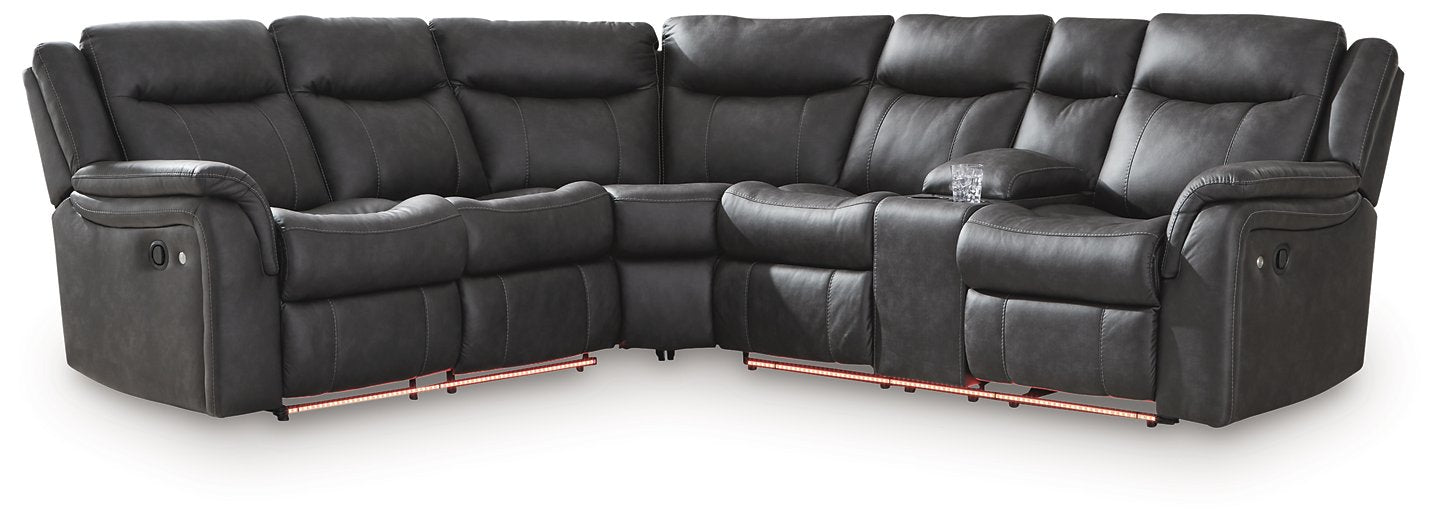 Sultan Meadow Reclining Sectional - Furniture & Design Outlet (Kalamazoo,MI)