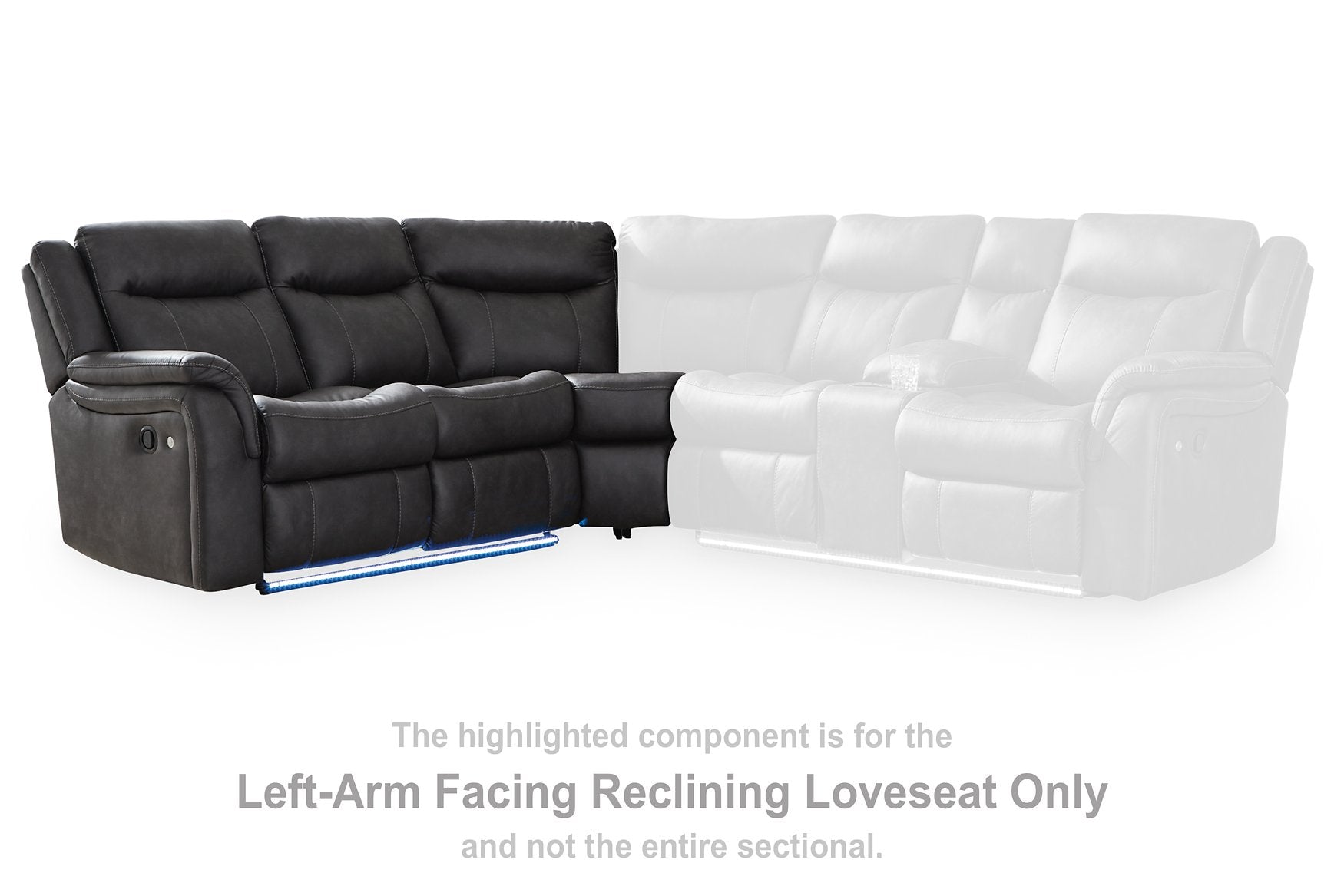 Sultan Meadow Reclining Sectional - Furniture & Design Outlet (Kalamazoo,MI)
