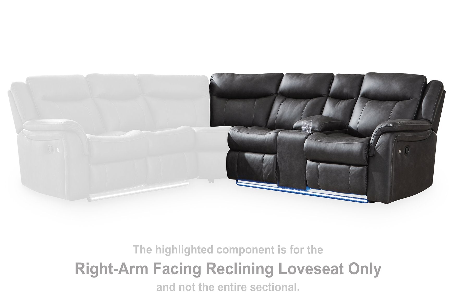 Sultan Meadow Reclining Sectional - Furniture & Design Outlet (Kalamazoo,MI)