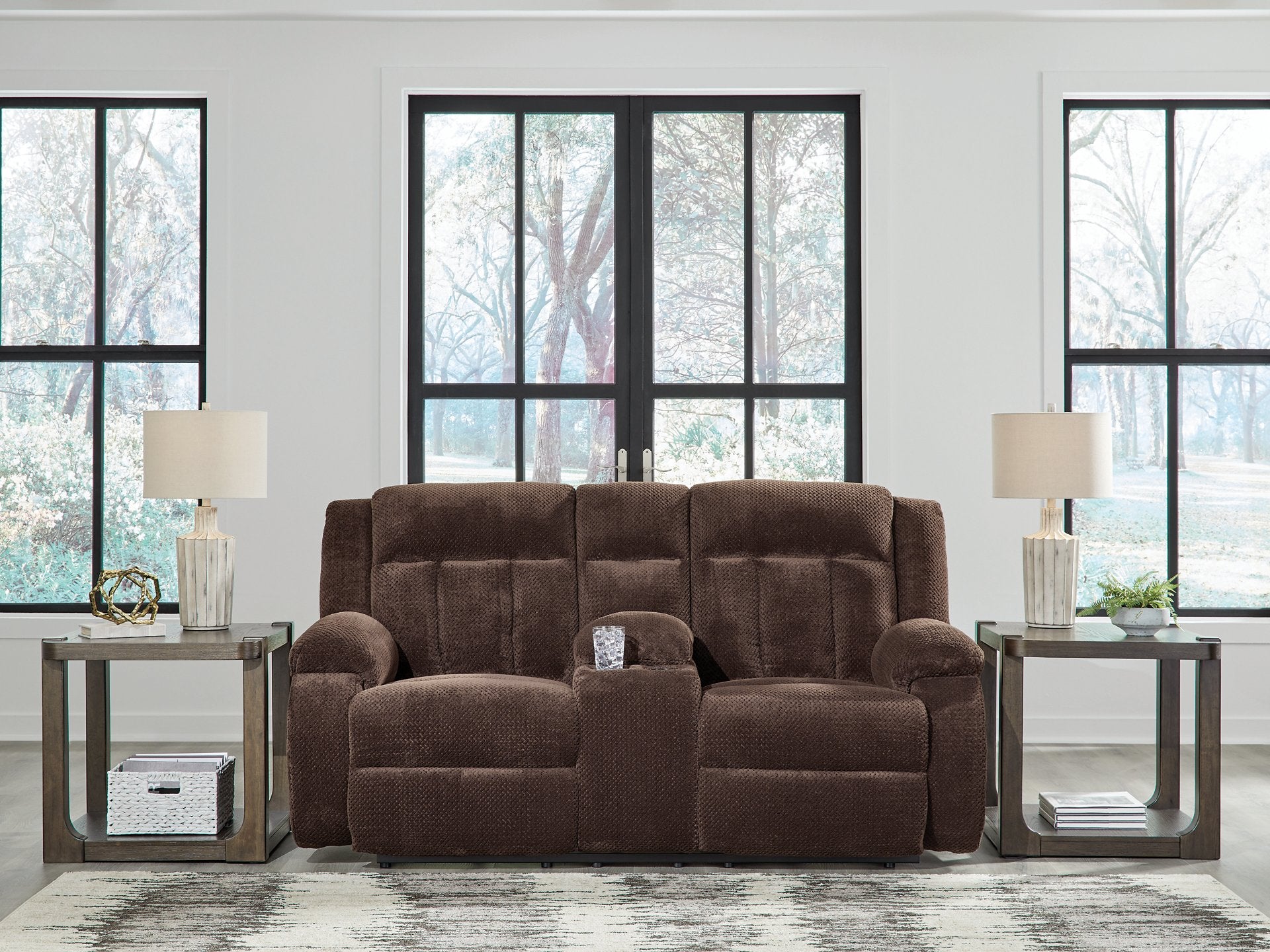 Observation Power Reclining Loveseat with Console - Furniture & Design Outlet (Kalamazoo,MI)