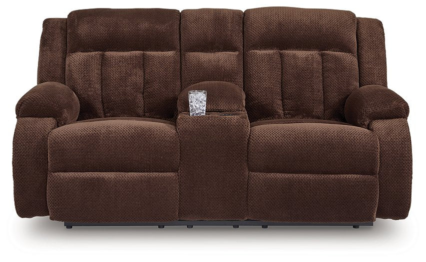 Observation Power Reclining Loveseat with Console - Furniture & Design Outlet (Kalamazoo,MI)