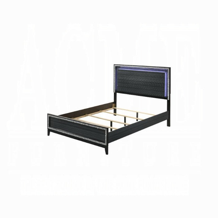 Haiden EK Bed With Led - Furniture & Design Outlet (Kalamazoo,MI)