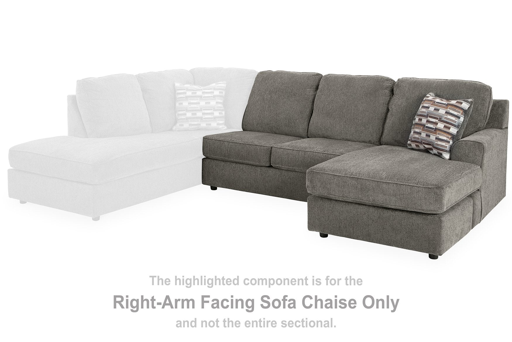 O'Phannon 2-Piece Sectional with Chaise - Furniture & Design Outlet (Kalamazoo,MI)