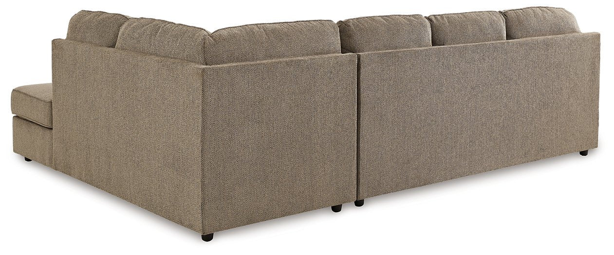 O'Phannon 2-Piece Sectional with Chaise - Furniture & Design Outlet (Kalamazoo,MI)