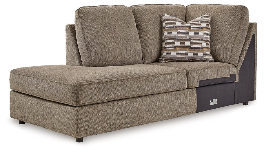 O'Phannon 2-Piece Sectional with Chaise - Furniture & Design Outlet (Kalamazoo,MI)