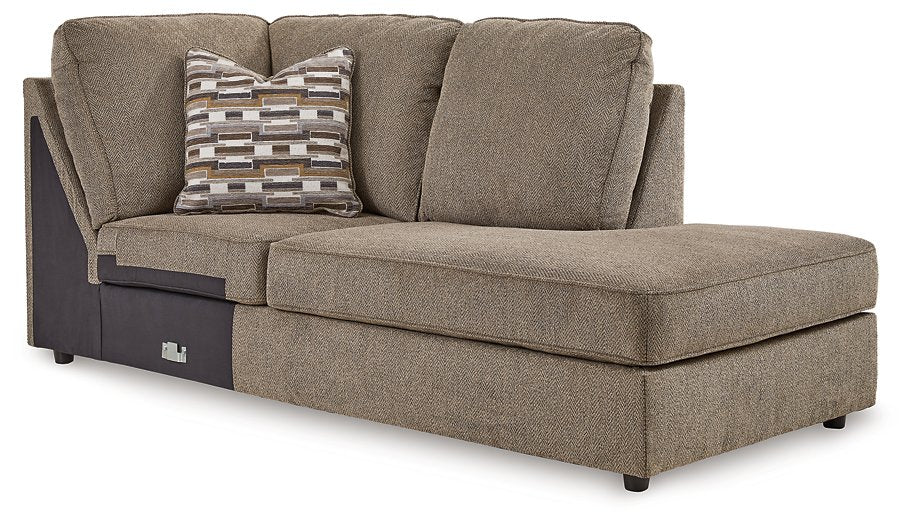 O'Phannon 2-Piece Sectional with Chaise - Furniture & Design Outlet (Kalamazoo,MI)