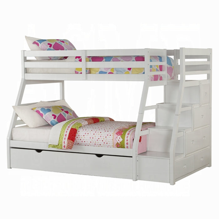Jason Twin-Full Bunk Bed With Trundle and Storage - Furniture & Design Outlet (Kalamazoo,MI)