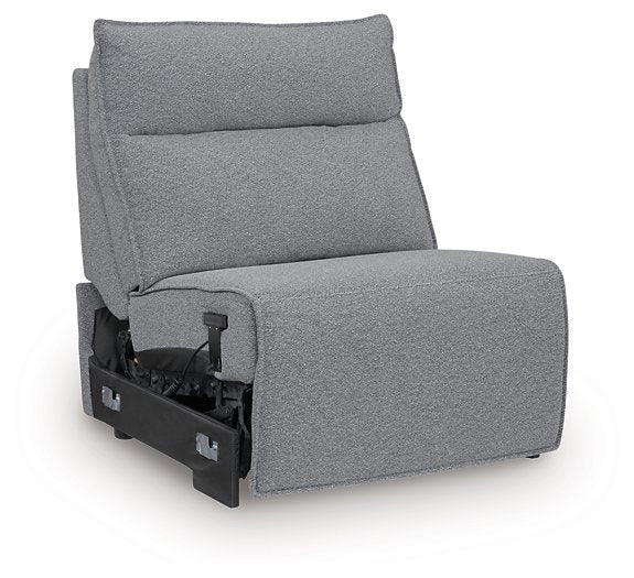 ModMax II Reclining Sectional with Chaise and Audio Console - Furniture & Design Outlet (Kalamazoo,MI)