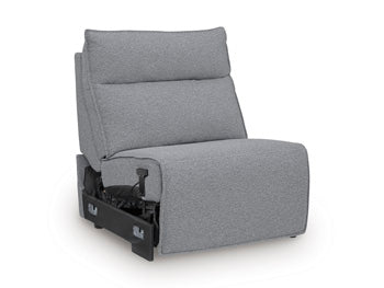 ModMax II Reclining Sectional with Chaise and Audio Console - Furniture & Design Outlet (Kalamazoo,MI)