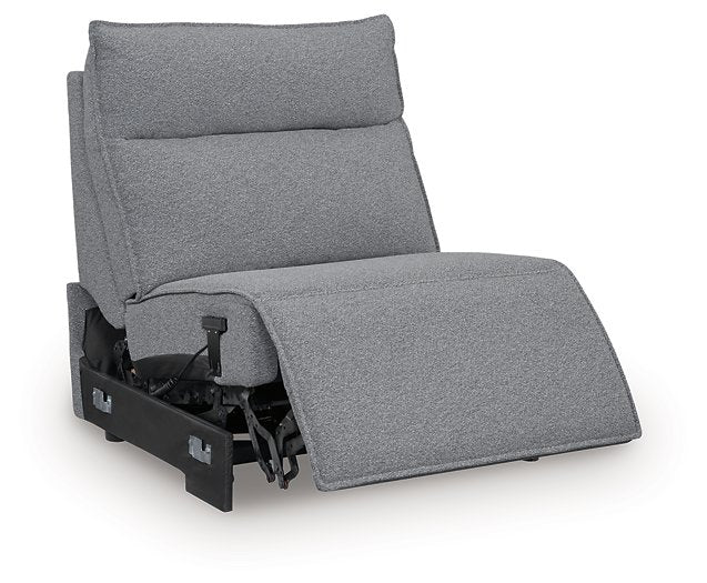ModMax II Reclining Sectional with Chaise and Audio Console - Furniture & Design Outlet (Kalamazoo,MI)