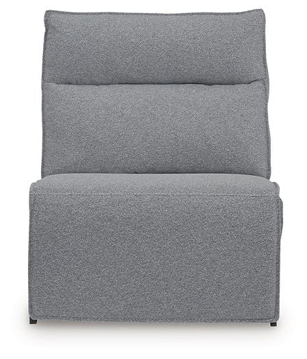 ModMax II Reclining Sectional with Chaise and Audio Console - Furniture & Design Outlet (Kalamazoo,MI)