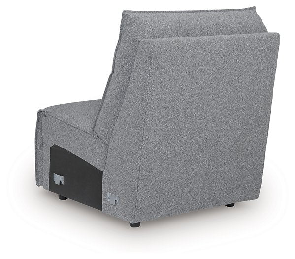 ModMax II Reclining Sectional with Chaise and Audio Console - Furniture & Design Outlet (Kalamazoo,MI)