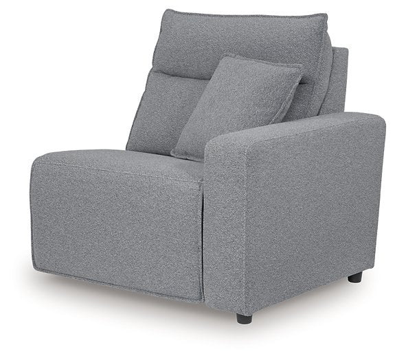 ModMax II Reclining Sectional with Chaise and Audio Console - Furniture & Design Outlet (Kalamazoo,MI)