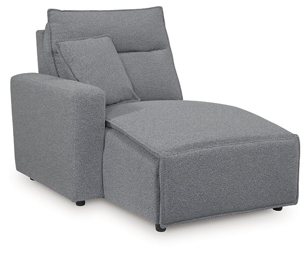 ModMax II Reclining Sectional with Chaise and Audio Console - Furniture & Design Outlet (Kalamazoo,MI)